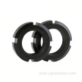 Round rolling bearing auto lock nuts stainless steel carbon steel Self Locking Bearing Round Lock Nut